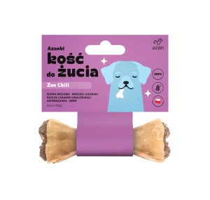 Azanki Kość do żucia ZEN CHILL z mniszkiem, walerianą i ashwagandą S/M 12cm