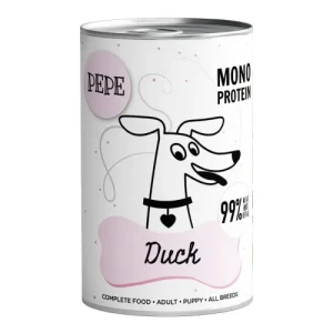 Paka zwierzaka - Karma mokra PEPE Duck (kaczka) 400g 