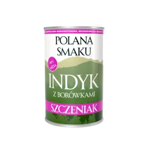Polana Smaku - Szczeniak - Indyk z borówkami 400g