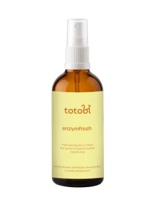 Totobi - Enzymatyczny odświeżacz do pyszczka dla psa i kota o smaku banana, 100 ml