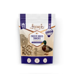 Bemo - Freeze Dried Meat Snacks - liofilizowane smaczki z mięsa kaczki 70g