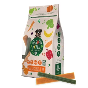 GARDEN BITES PUPPY SOFT VEGGIE STICKS "M" 12cm 14szt