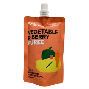 Food Studio Chefs PUREE dla psów WARZYWNO-OWOCOWE z marchewką, batatem, jabłkiem, żurawiną i tymiankiem 150ml