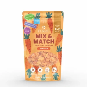 Perro - MIX & MATCH Marchew Przysmaki liofilizowane 15g