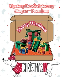 MysteryBox śwąteczny dla psa - Premium
