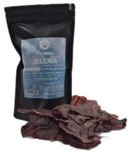 PanZwierz - Naturalne smaczki z jelenia XL 50g edycja limitowana