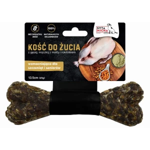 Syta Micha - Kość do żucia wzmacniająca dla szczeniąt i seniorów 13.5 cm