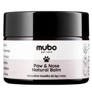 Mubo Paw & Nose Natural Balm 50g - naturalne masełko do łap i nosa, dla psa i kota