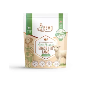 Bemo -  Cold Pressed Grass Fed Lamb - karma tłoczona na zimno dla psów z jagnięciną 3kg