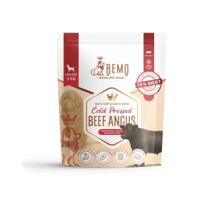 Bemo - Cold Pressed Beef Angus - karma tłoczona na zimno dla psów z wołowiną Angus 3kg