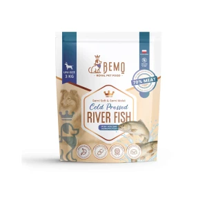 Bemo - Cold Pressed River Fish - karma tłoczona na zimno dla psów z rybami rzecznymi 3kg