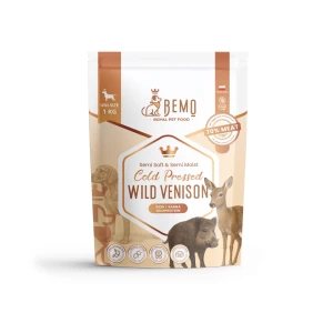 Bemo - Cold Pressed Wild Venison - karma tłoczona na zimno dla psów z dziczyzną i sarniną 1kg