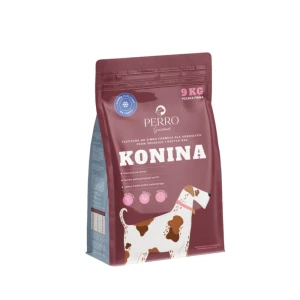 PERRO Gourmet - Karma tłoczona na zimno Konina – formuła dla psów dorosłych średnich i dużych ras 9kg