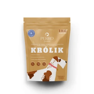 PERRO Gourmet - Karma tłoczona na zimno Królik  – formuła dla psów dorosłych średnich i dużych ras 1kg