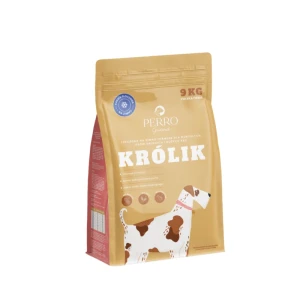 PERRO Gourmet - Karma tłoczona na zimno Królik  – formuła dla psów dorosłych średnich i dużych ras 9kg