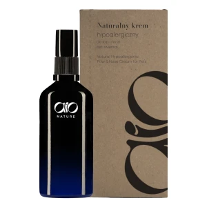 AIO Nature - Naturalny krem hipoalergiczny do łap i nosa dla zwierząt 50 ml