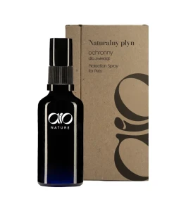 AIO Nature - Naturalny płyn ochronny przeciw kleszczom dla zwierząt 50ml