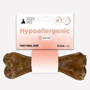 Paka Zwierzaka - Gryzak dla psa PEPE VET Kość funkcjonalna Hypoallergenic (hipoalergiczna) 13,5 cm