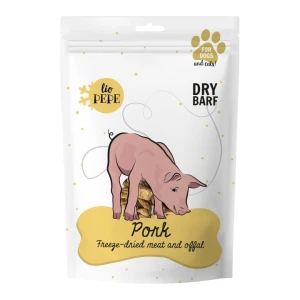 Paka Zwierzaka - Lio PEPE Pork - Liofilizowane przysmaki - polędwiczka wieprzowa 60g