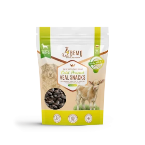 Bemo Cold Pressed Veal Snacks - półmiękkie smaczki z cielęciną tłoczone na zimno dla psów