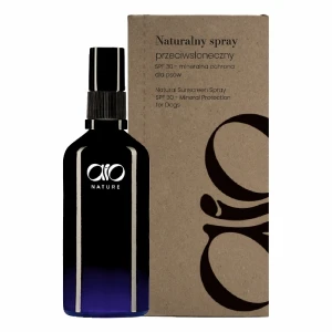 AIO Nature - Naturalny spray przeciwsłoneczny SPF 30 – mineralna ochrona dla psa 50ml