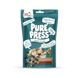Syta Micha - Smaczki tłoczone na zimno z Dzikich ryb dla psa - Pure Press Wild fish 150 g