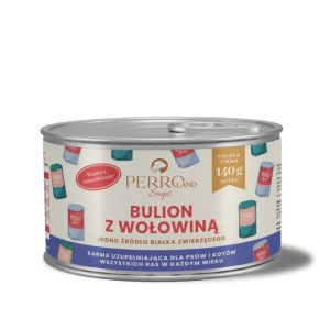 PERROland - Bulion z wołowiną dla psa i kota - 140g