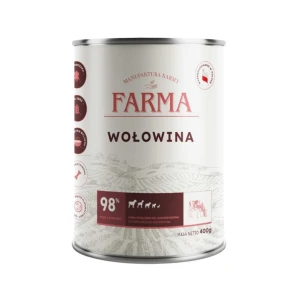 Farma Select Wołowina 400g – karma mokra dla psa