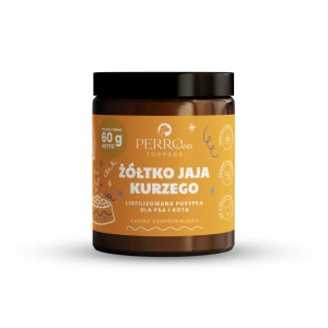 PERROland Toppers - Żółtko jaja kurzego liofilizowana posypka - 60g