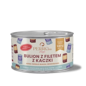 PERROland - Bulion z kaczki dla psa i kota - 140g