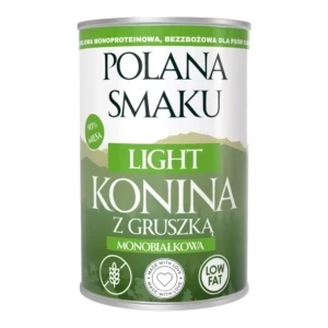 Polana Smaku - karma mokra dla psa LIGHT Konina z Gruszką 400g