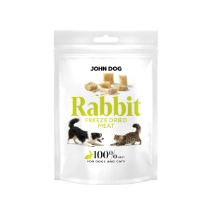 John Dog Freeze Dried - Liofilizowany przysmak - Królik - 30 g