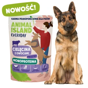 Animal Island Everyday Monoproteina - Cielęcina - Mokra karma w saszetce dla psa (Pasztet) 300g