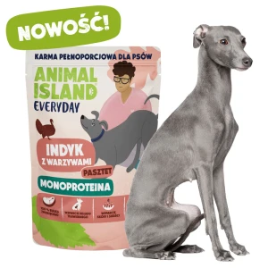 Animal Island Everyday Monoproteina - Indyk - Mokra karma w saszetce dla psa (Pasztet) 300g