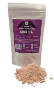 Pan Zwierz - Dosmaczacz z liofilizowanego królika - 40 g – Naturalna posypka do karmy