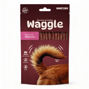 Uniszki - Waggle Kabanosiki wieprzowe 60g