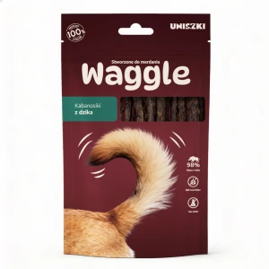 Uniszki - Waggle Kabanosiki z dzika 60g