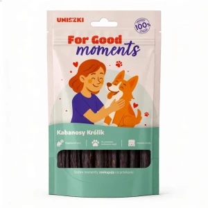 Uniszki - For good moments - Kabanosy Królik 70g