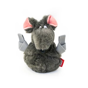 BUBA - Szczur pluszowy dla psa 15cm
