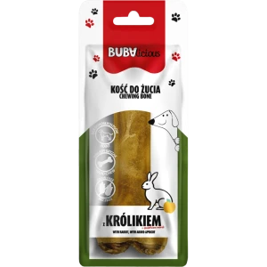 Bubalicious - Kość Adult z królikiem z dodatkiem moreli 12 cm
