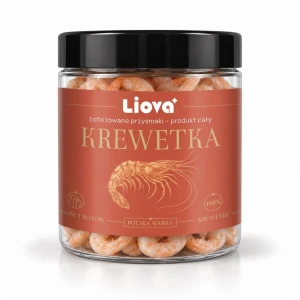 Liova cała Krewetka – liofilizowany przysmak dla psa i kota 40g