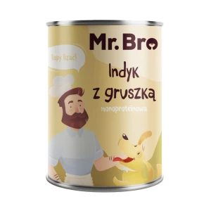 Mr. Bro - Indyk z Gruszką monoproteinowa 400g