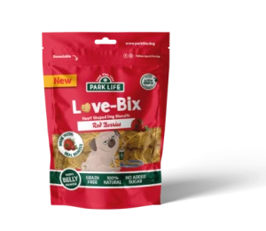 Ciasteczka dla psa Love-Bix Żurawina i Truskawka 100g