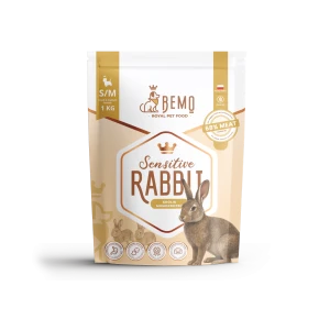 Bemo Sensitive rabbit - Karma sucha dla psa - królik small/medium 1kg