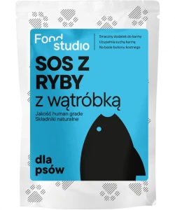 FOOD STUDIO CHEFS SOS DLA PSÓW Z RYBY Z WĄTRÓBKĄ 100ML