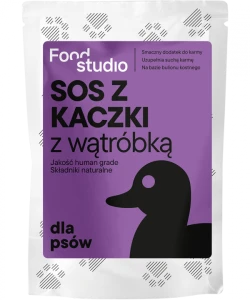 FOOD STUDIO CHEFS SOS DLA PSÓW Z KACZKI Z WĄTRÓBKĄ 100ML