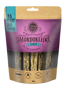  TRZYPSY MORDOKLEJKI NA GRUBO Z ŁOSOSIA 80G