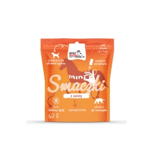 Mini smaczki dla psa z koniny 60g