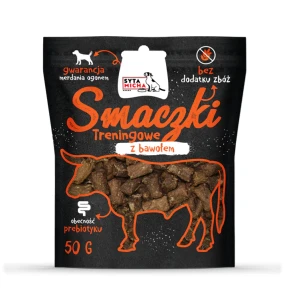Smaczki treningowe z bawołem 50g