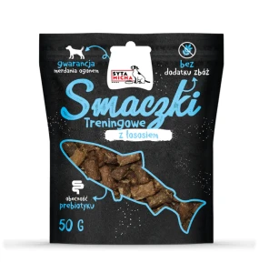 Smaczki treningowe z łososiem 50g
